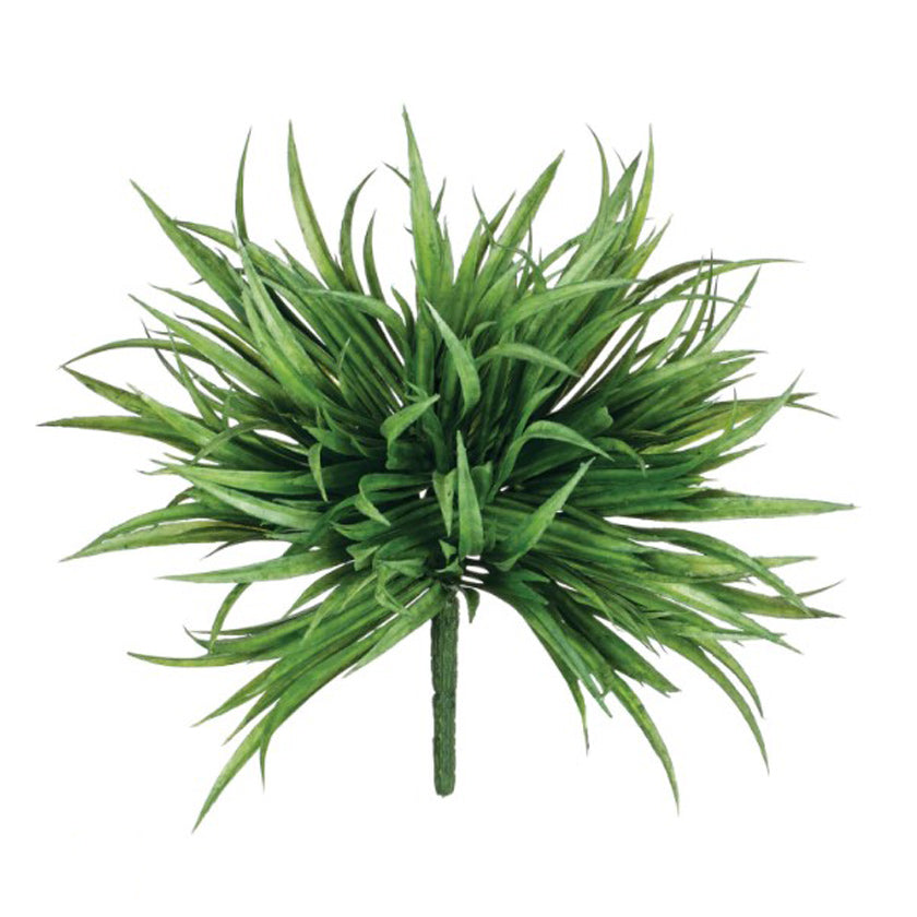 Ideal for creating height, this ornamental grass replicates the aesthetic appeal of naturally-protruding blades of green. Simply inset this vibrant bush into your arrangement and presto, the transformation is instant  
Dimensions:
8"L x8"W x7"