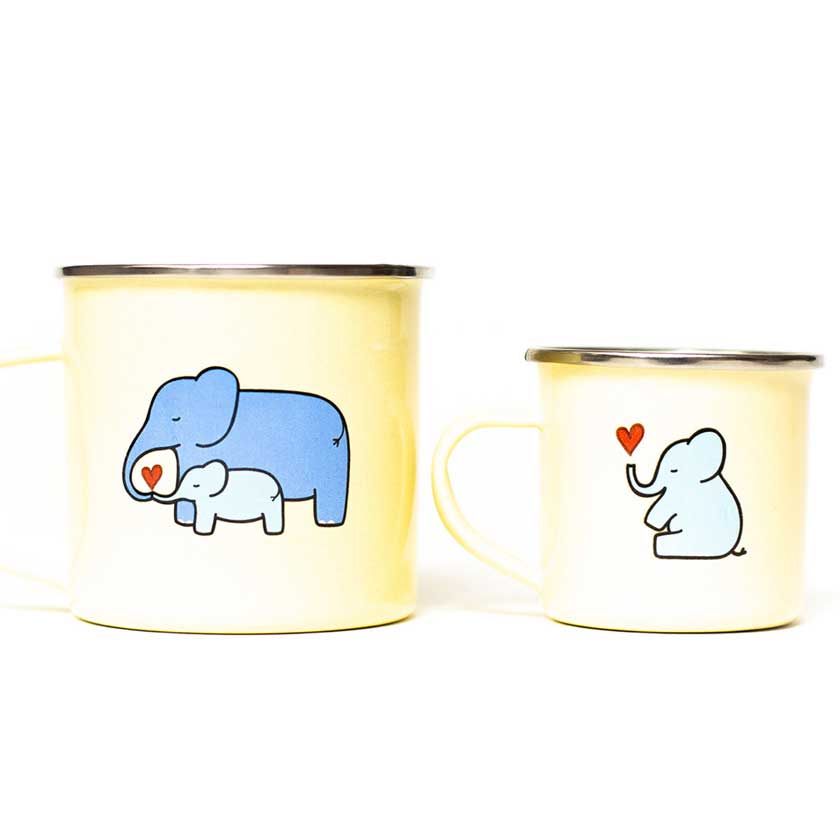 Tea for Two - Elephant - Jack Rabbit Creations