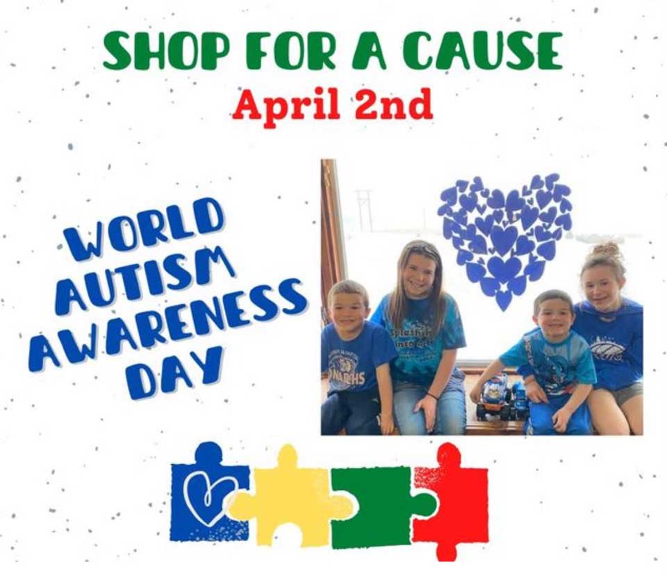Shop for a Cause benefitting Camp DreamMakers on Saturday, April 2, 2022