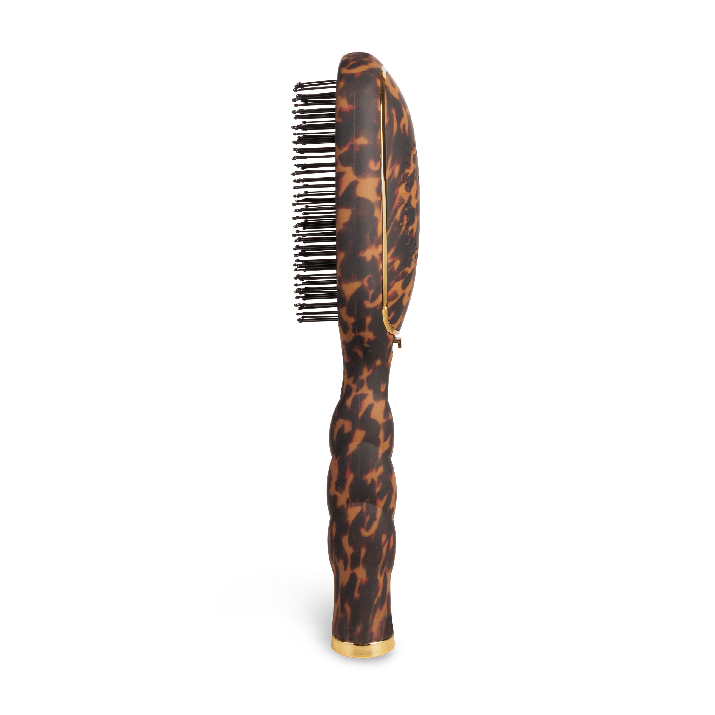 TELETIES - Detangler Hair Brush for Thick Hair - Tortoise