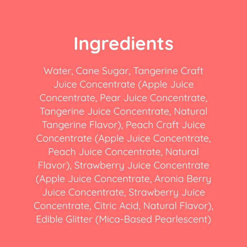 Wood Stove Kitchen - Glitter Sangria Cocktail Mix/Syrup, 16 fl oz