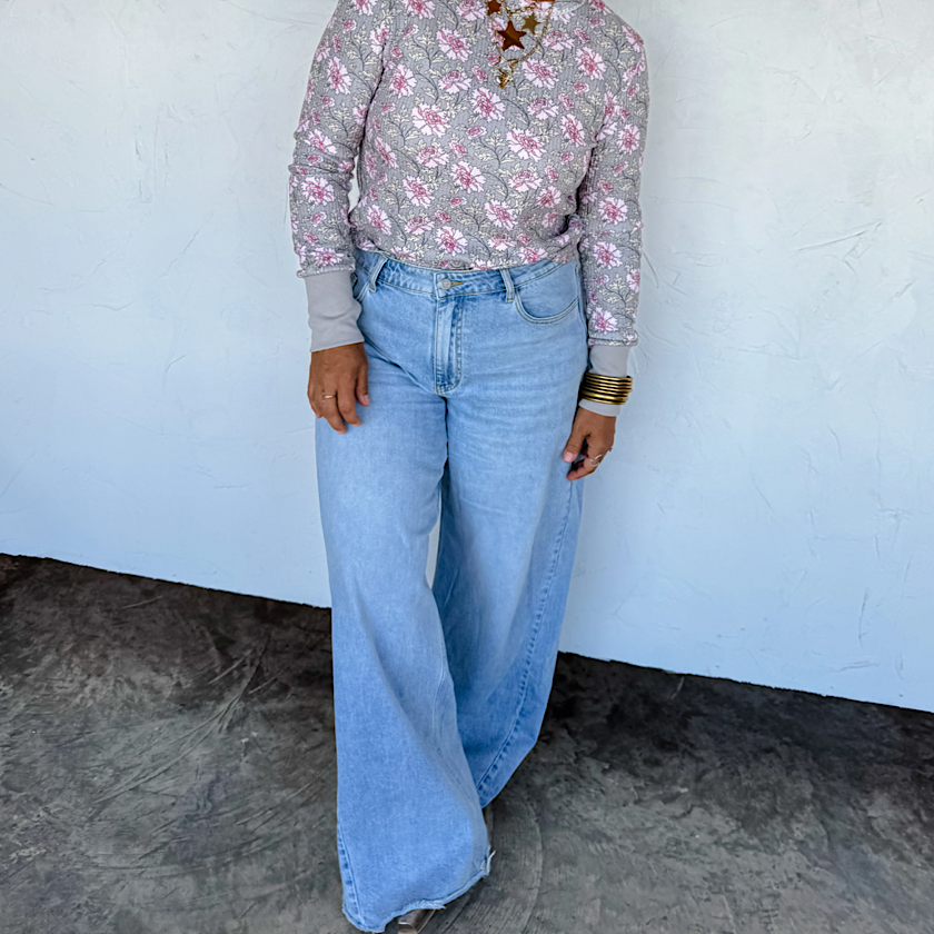 Blakeley Quincey Super Wide Leg Denim