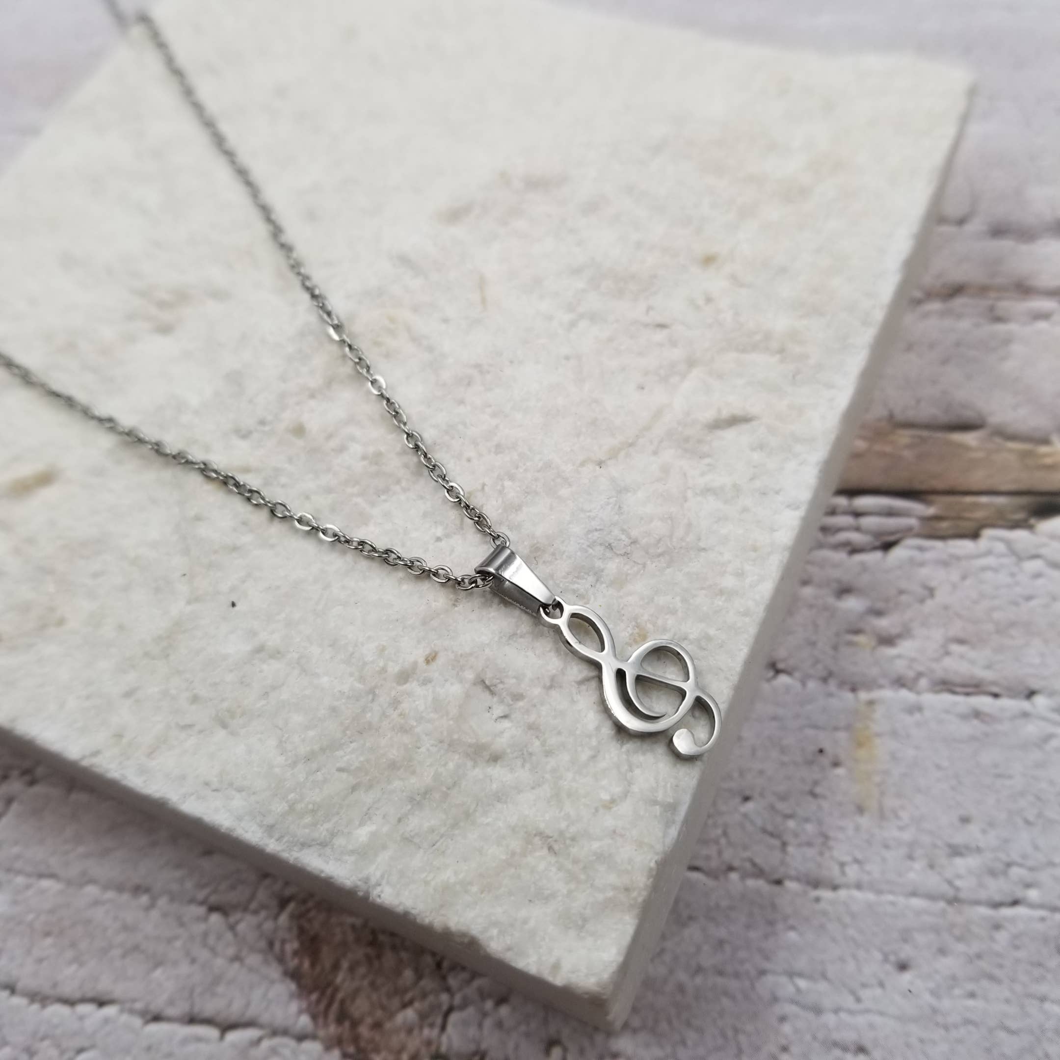 Musical Note Necklace