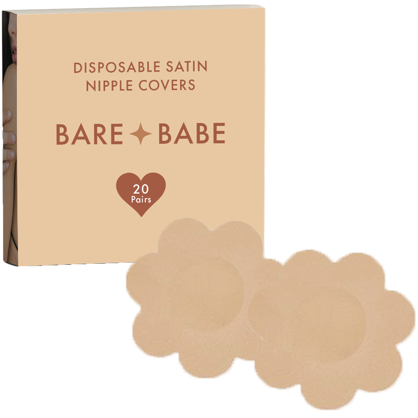 Bare Babe - Disposable Satin Nipple Pasties
