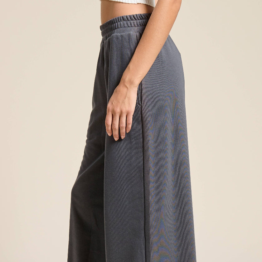 Wide Leg Cotton Sweatpants