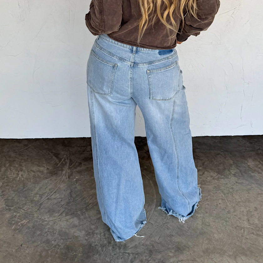 Blakeley Quincey Super Wide Leg Denim