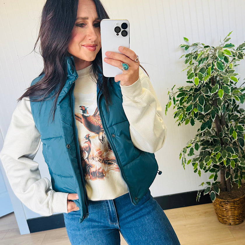 Retro Pheasant Sweatshirt