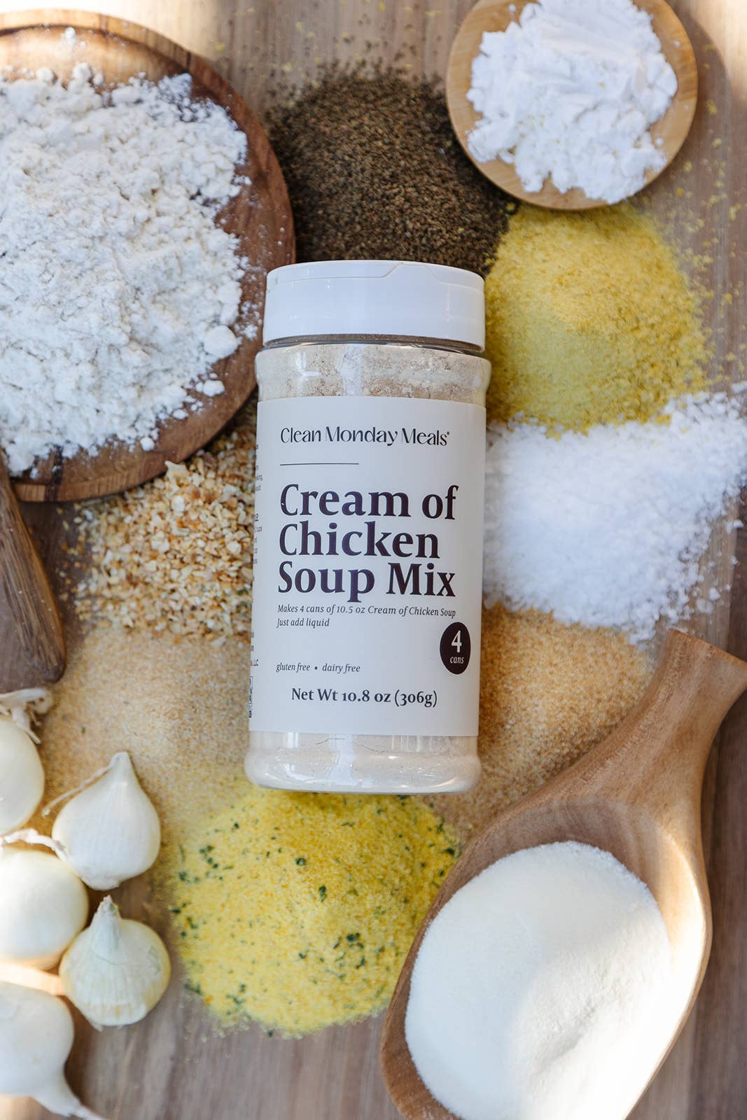 Clean Monday Meals - Cream of Chicken Soup Mix