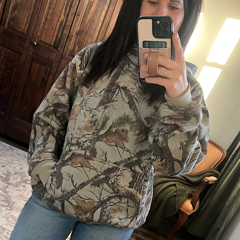 ELK Woodland Camo  Oversized Hoodie