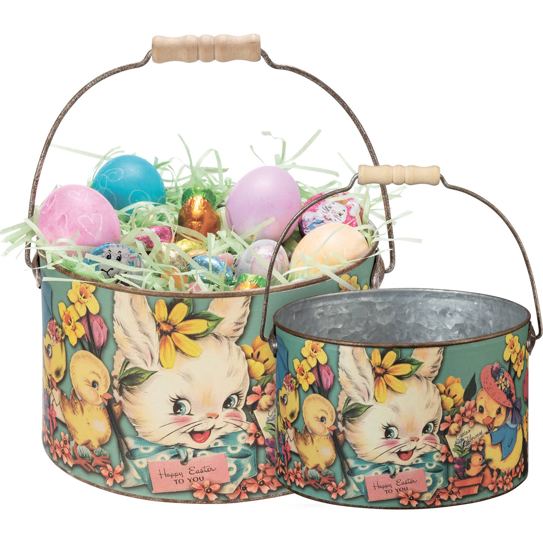 Have A Happy Easter Buckets  | Primitives by Kathy