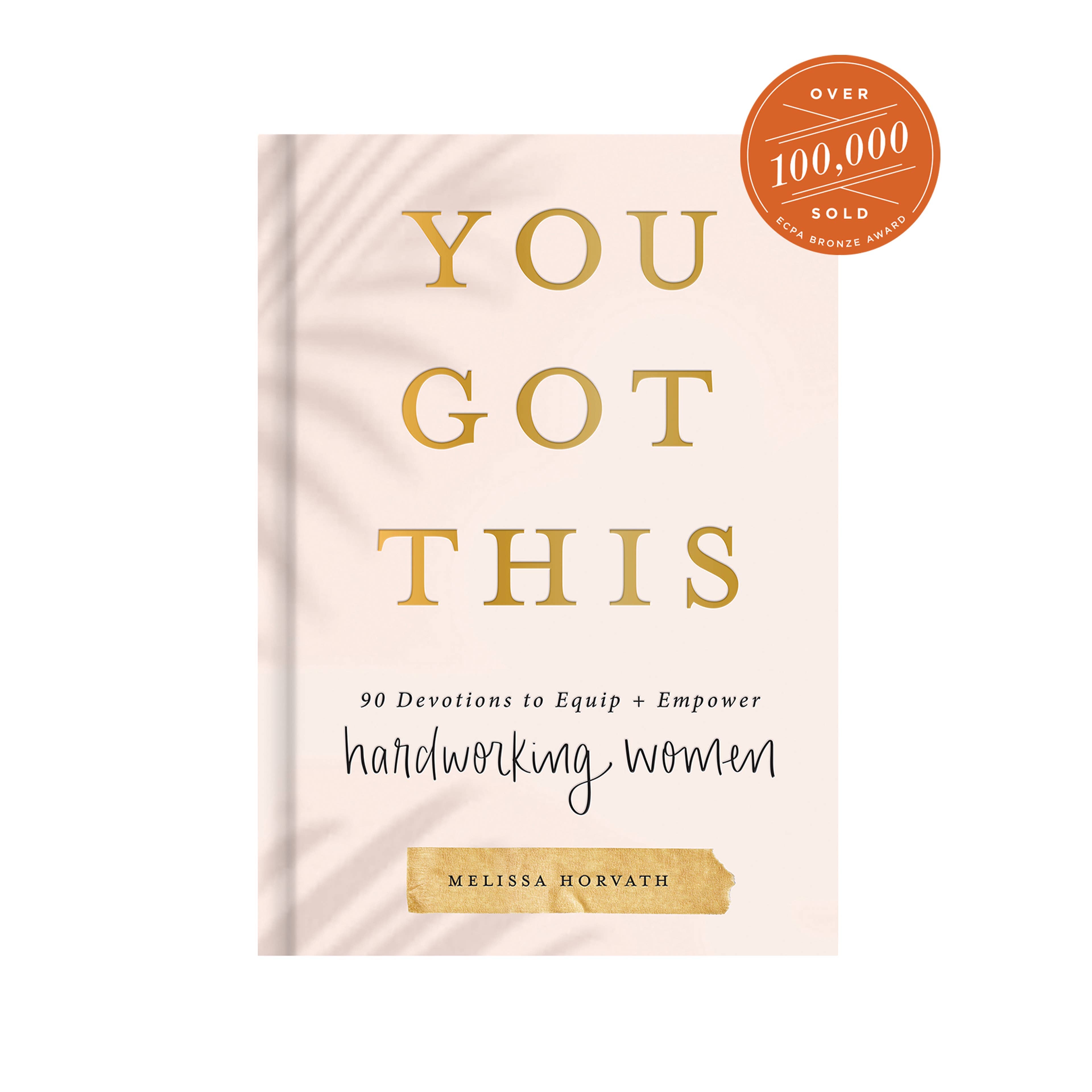 Book titled 'You Got This' by Melissa Horvath on a white background