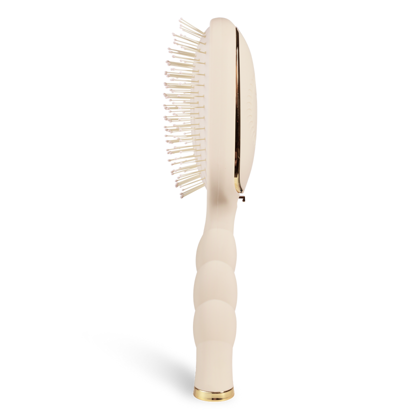 TELETIES - Detangler Hair Brush for Medium Hair - Tan