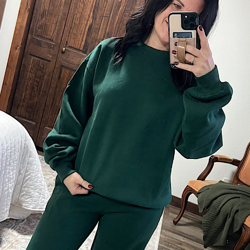 LANI Cloud Crew Neck: Forrest