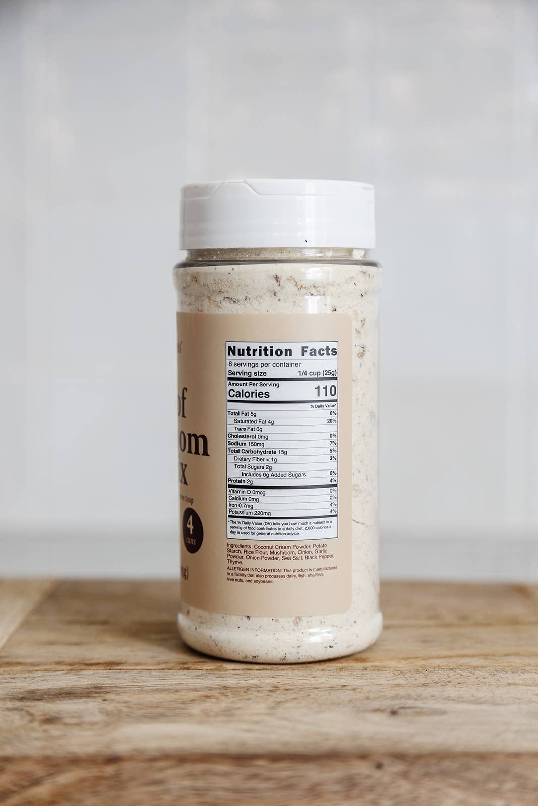 Clean Monday Meals - Cream of Mushroom Soup Mix