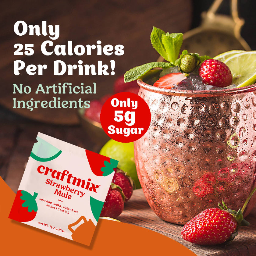 Craftmix - Strawberry Mule Mixer - Single Packet