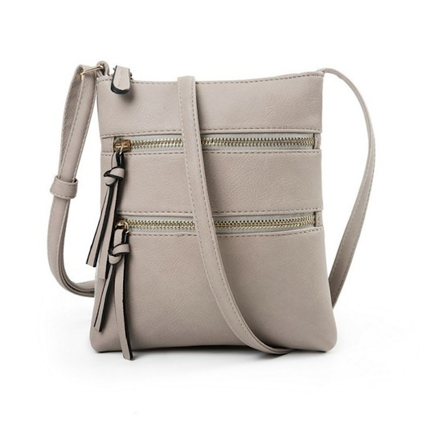 Vegan Leather Crossbody in 4 Colors