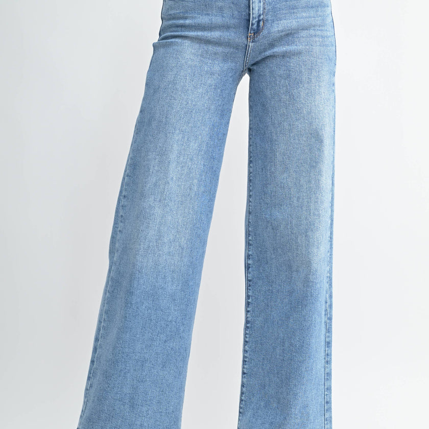 JUST BLACK DENIM Pippa Stretchy Wide Leg 32"