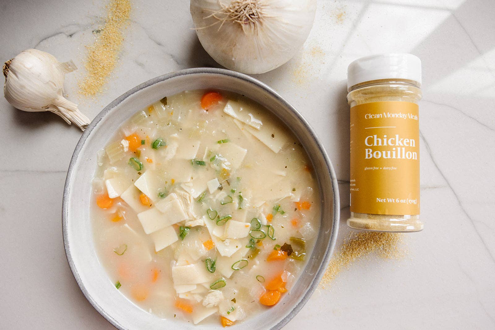 Clean Monday Meals - Chicken Bouillon