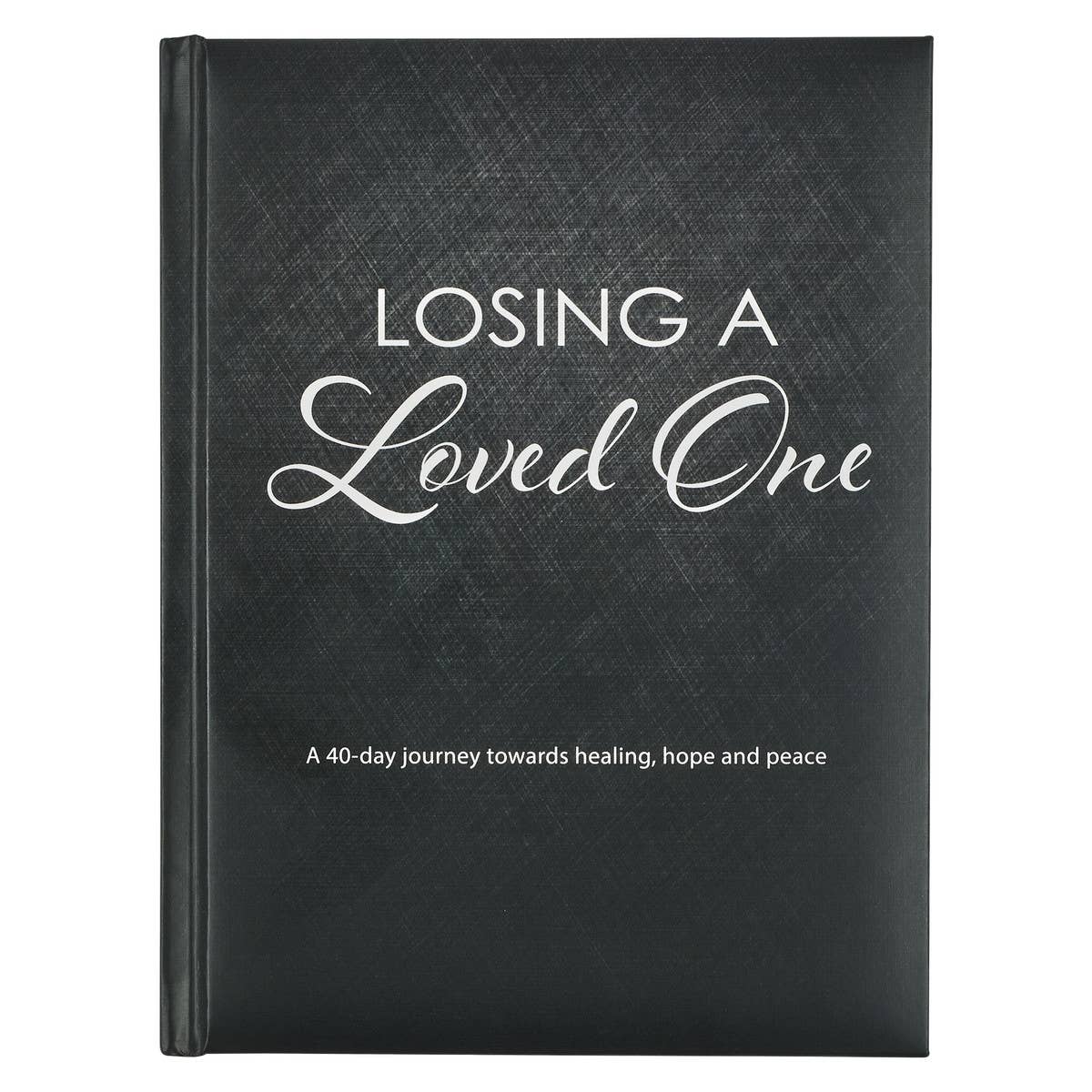 Christian Art Gifts - Losing a Loved One Black Hardcover Devotional
