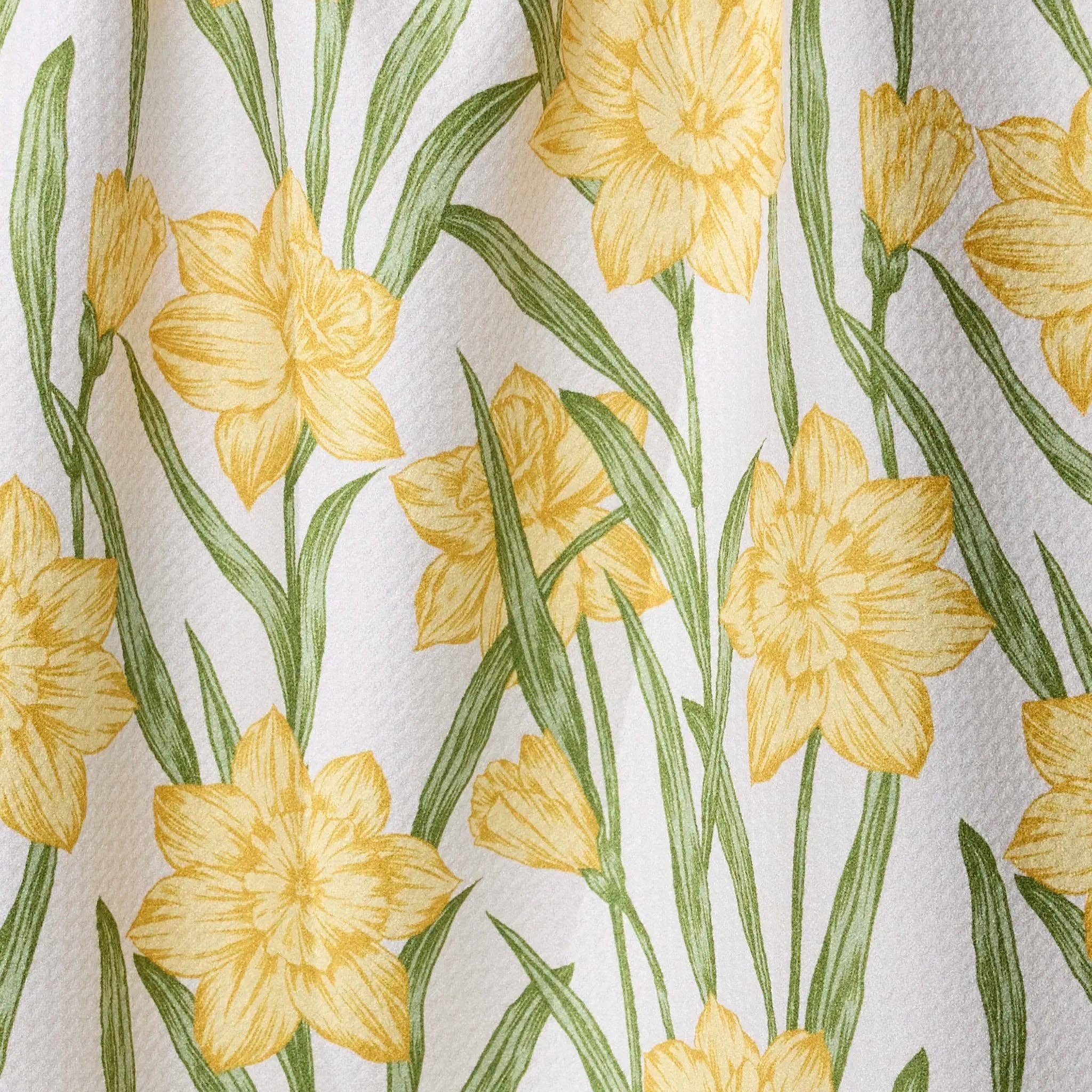 Geometry - Daffodil Darling Tea Towel