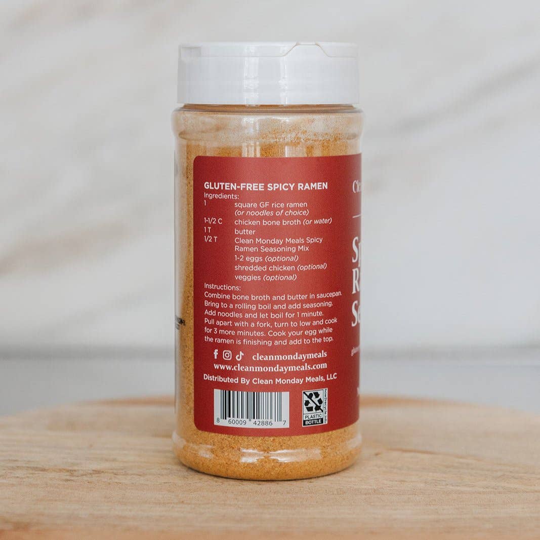 Clean Monday Meals - Spicy Ramen Seasoning