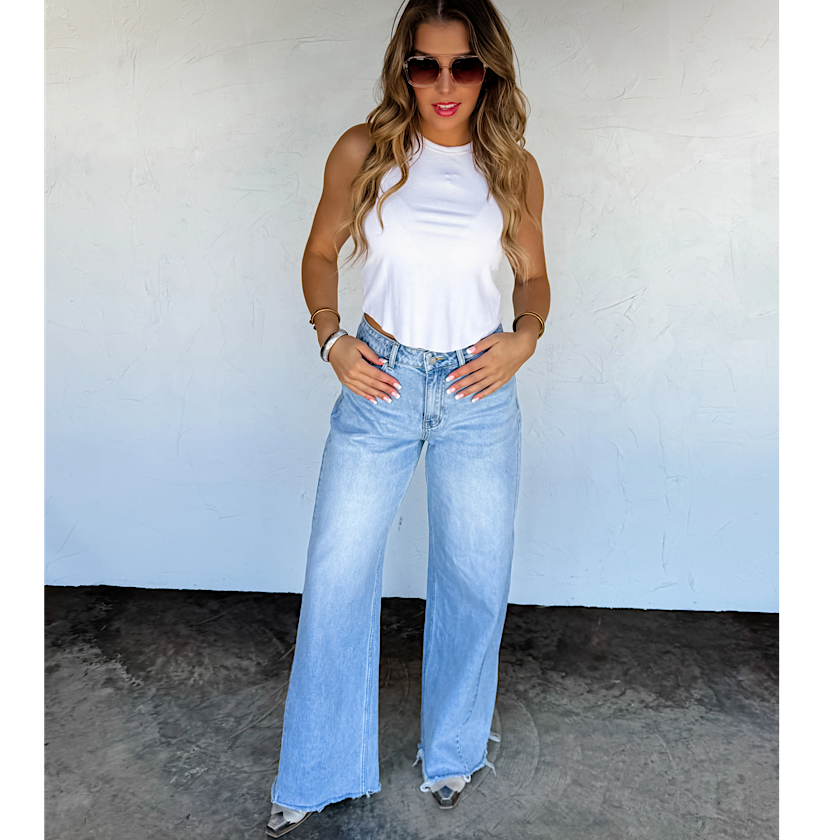 Blakeley Quincey Super Wide Leg Denim