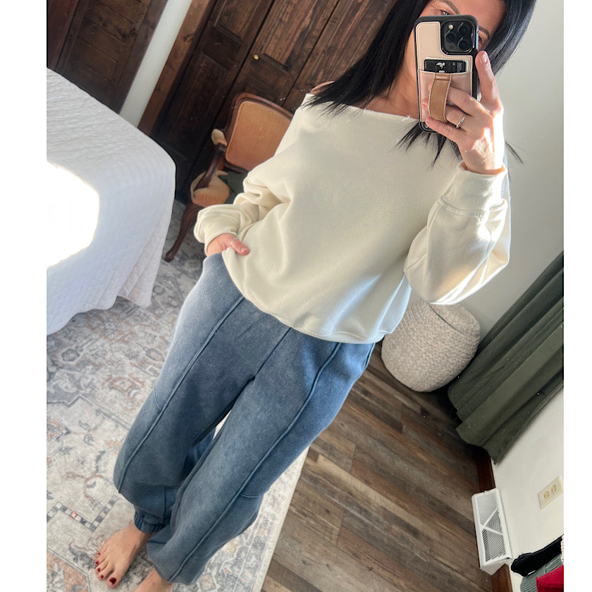 Snow Washed Comfort Jogger