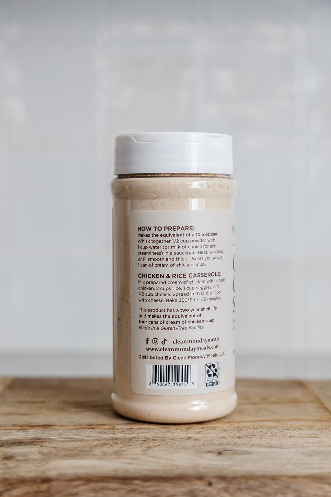 Clean Monday Meals - Cream of Chicken Soup Mix