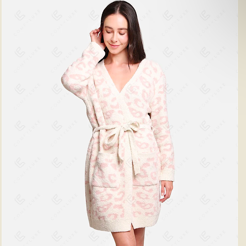 Comfy Luxe Leopard Robes