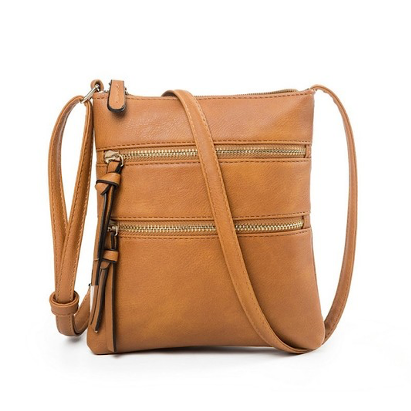 Vegan Leather Crossbody in 4 Colors