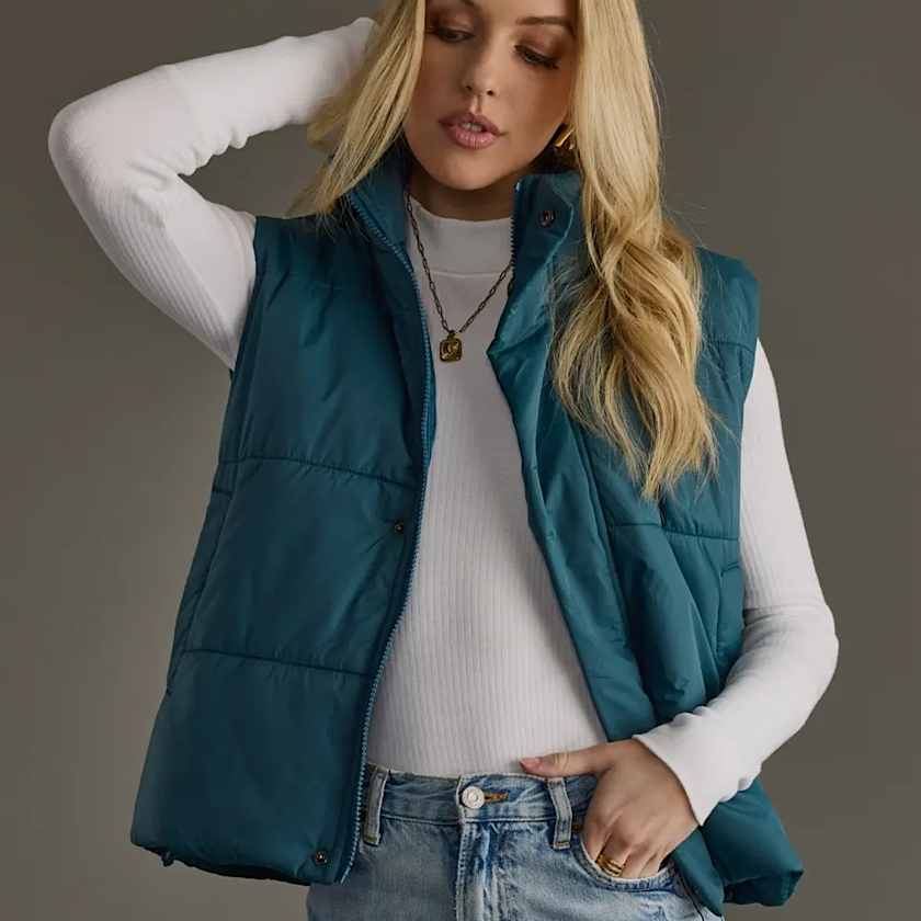 Dark Teal Vest