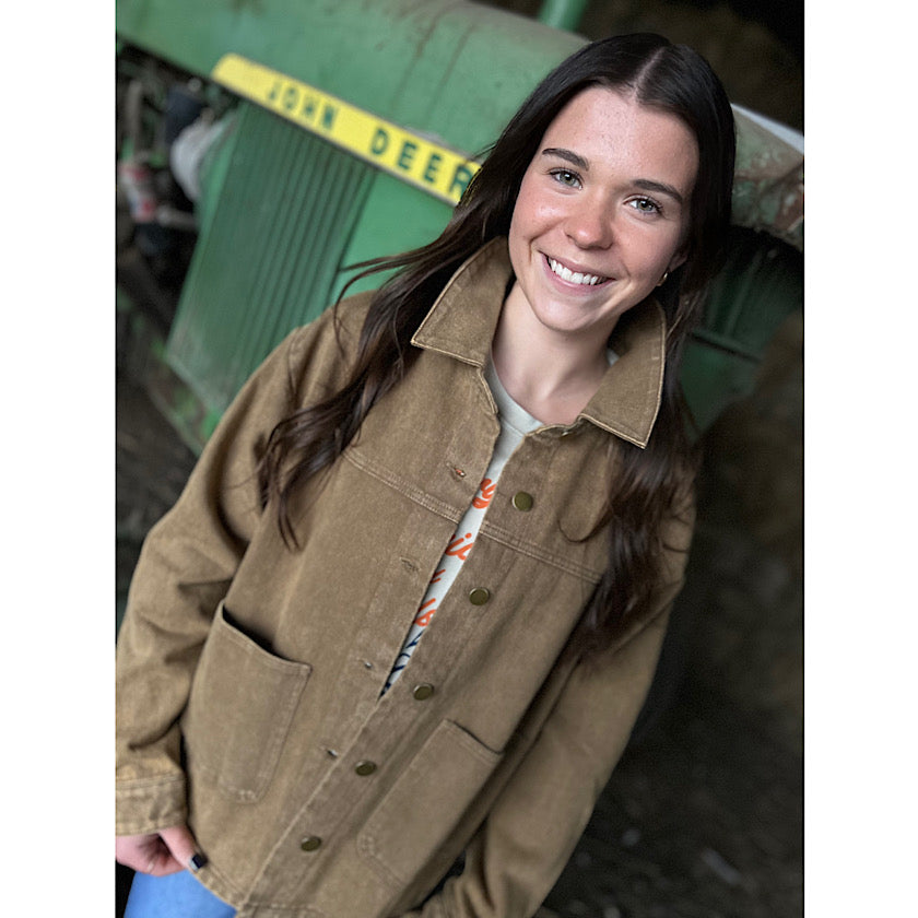 Washed Canvas Jacket