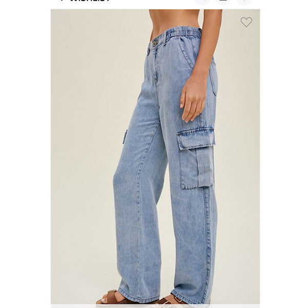 Tencel cargo pants discount