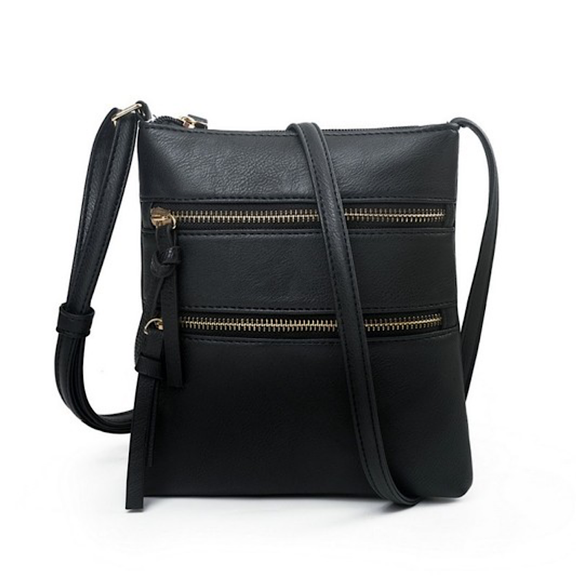 Vegan Leather Crossbody in 4 Colors