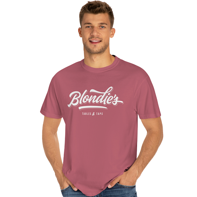 Blondie's Comfort Colors T-shirt - Crimson