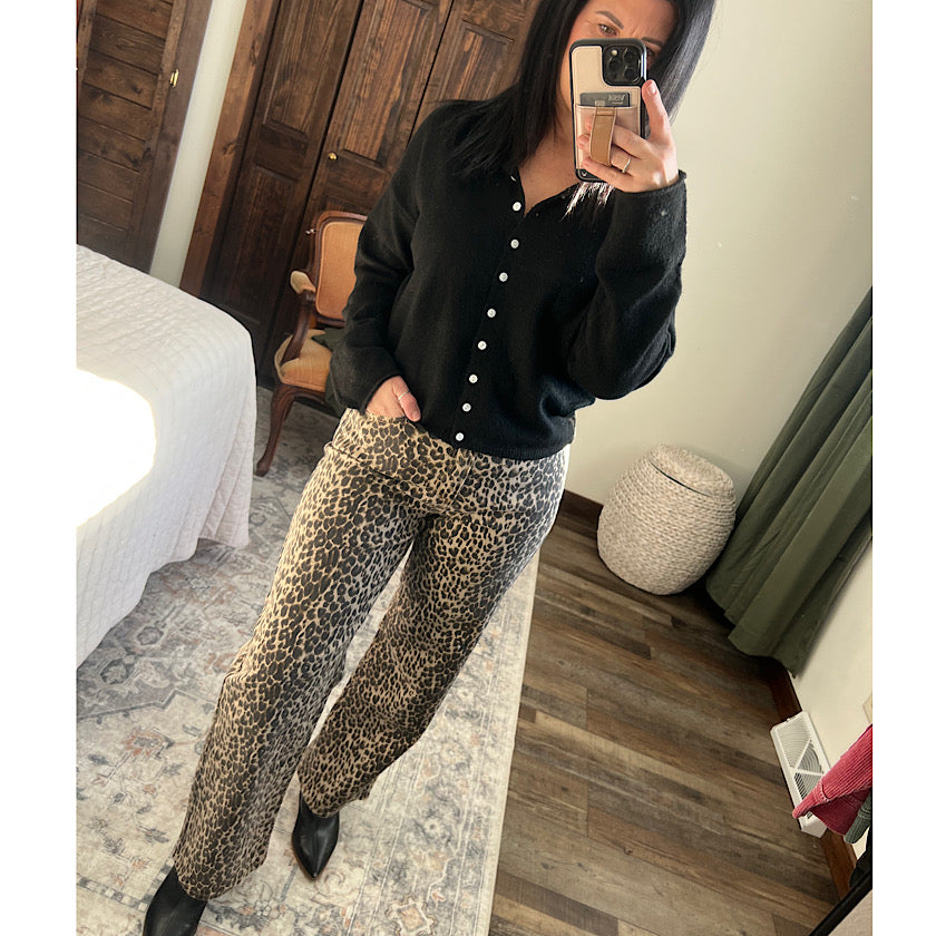 JBD Leopard HR Vintage Straight 29"