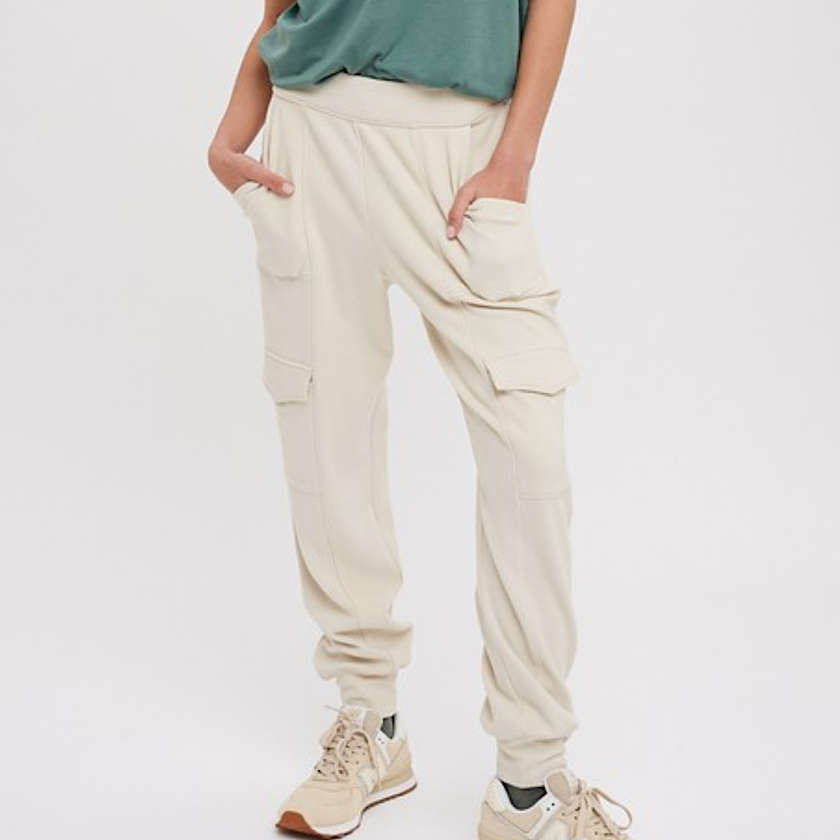 Bone cargo joggers new arrivals