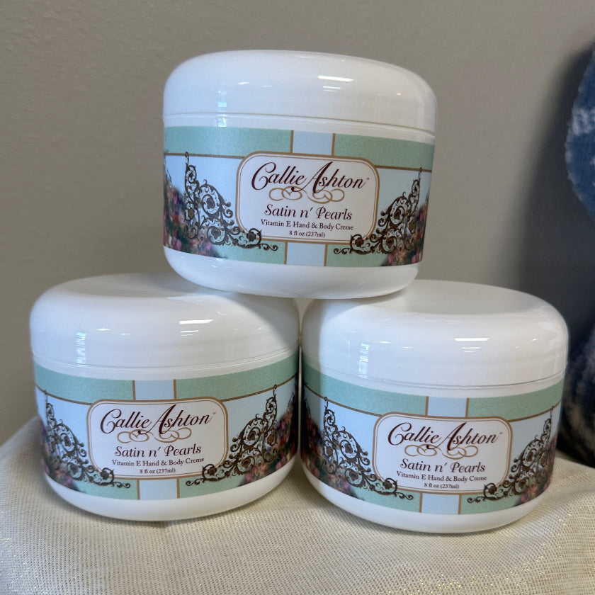 Callie Ashton Satin & Pearls Vitamin E Hand & Body Cream