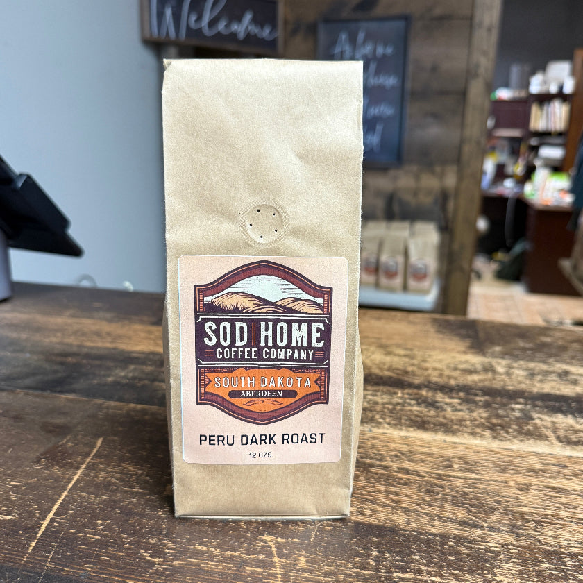 SOD Home Coffee Company - Peru Dark Roast - Ground