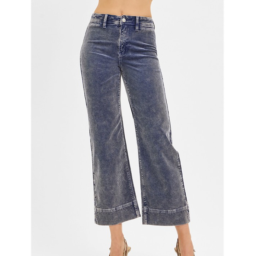 Risen HR Cord Pants-Blue Moon 27.5"