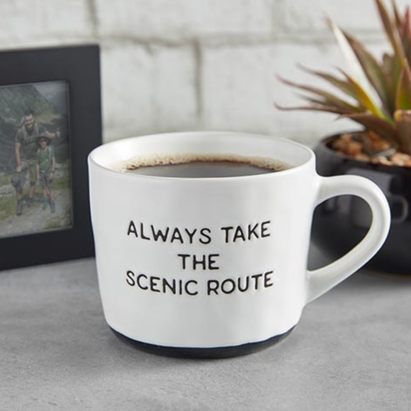 Always Take the Scenic Route Mug
