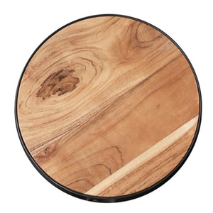 Iron Rimmed Board - Natural