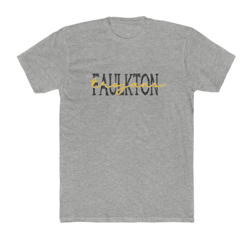 Faulkton Trojans Gray T-Shirt | The Shops SD