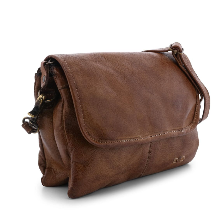 Ziggy Genuine Leather Handbag in Tan Rustic | Bed Stu