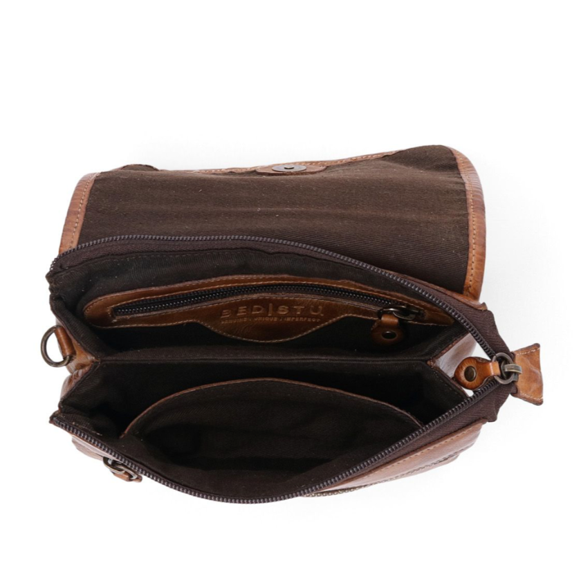 Ziggy Genuine Leather Handbag in Tan Rustic | Bed Stu