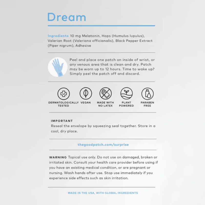 The Good Patch - DREAM