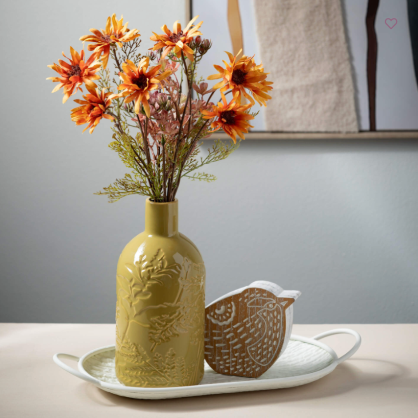 EARTH-TONED FALL VASE