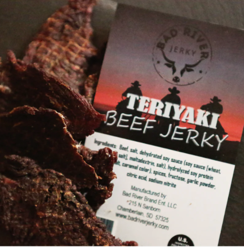 Teriyaki Beef Jerky | Bad River Jerky