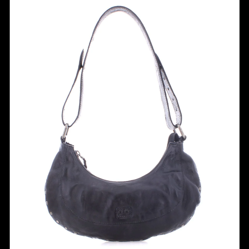 Madre Genuine Leather Handbag in Black | Bed Stu