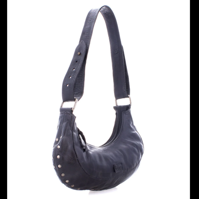 Madre Genuine Leather Handbag in Black | Bed Stu